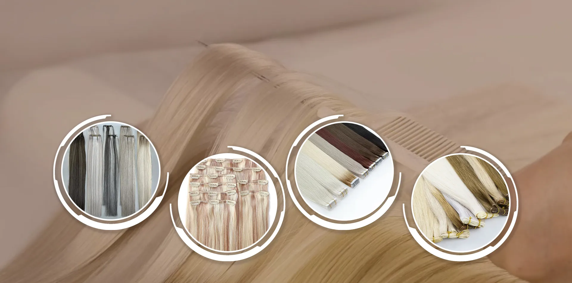 OEM এবং ODM চুল এক্সটেনশন কারখানা