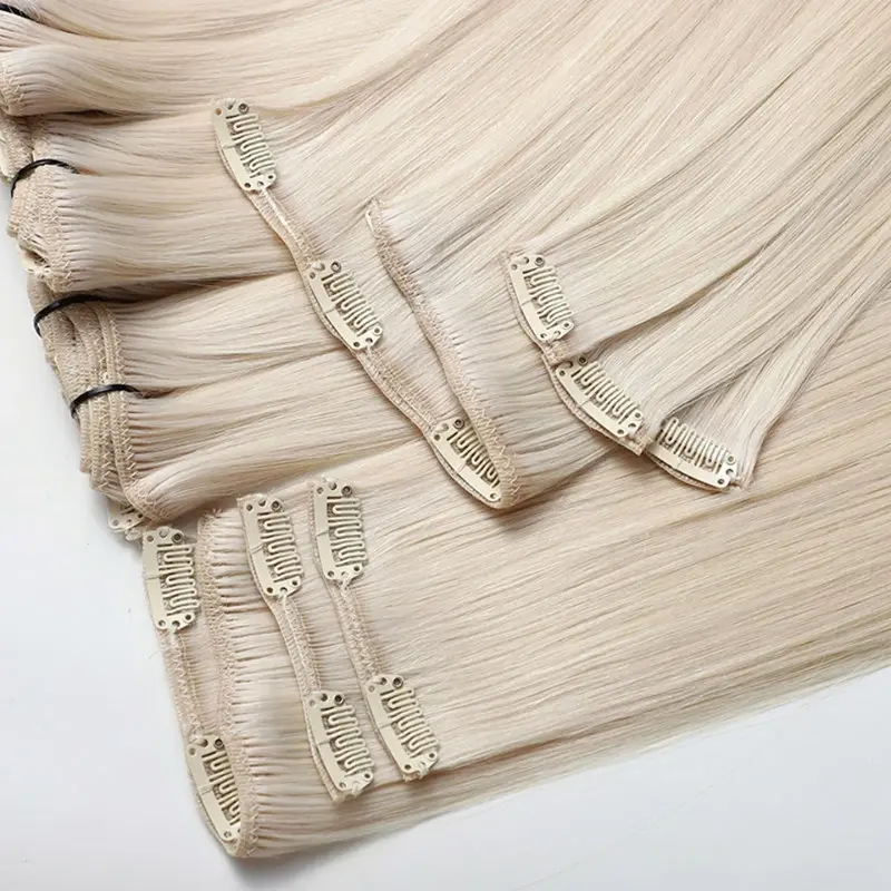 ক্লিপ ইন হিউম্যান হেয়ার এক্সটেনশন